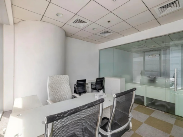 Office for Rent in Business Bay with Parking and Efficient Layout